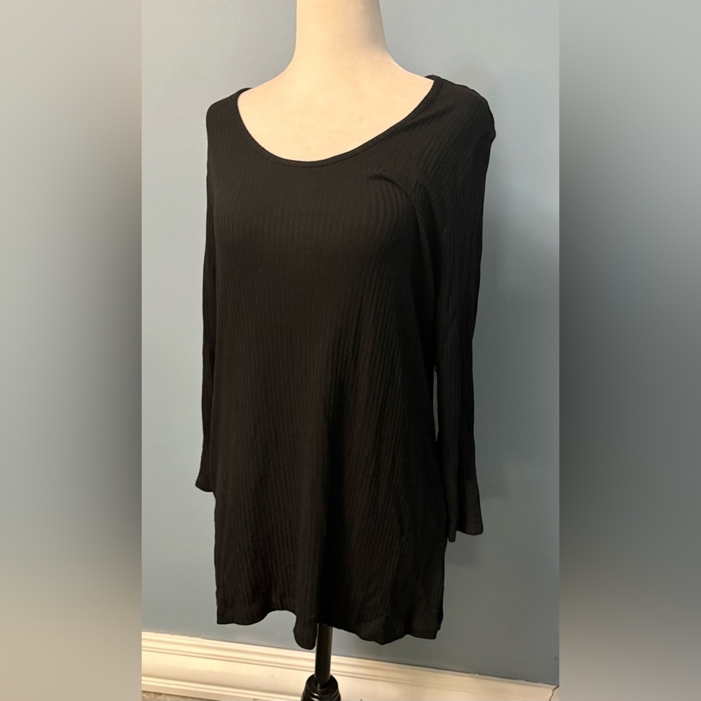 Black Long Sleeve Top